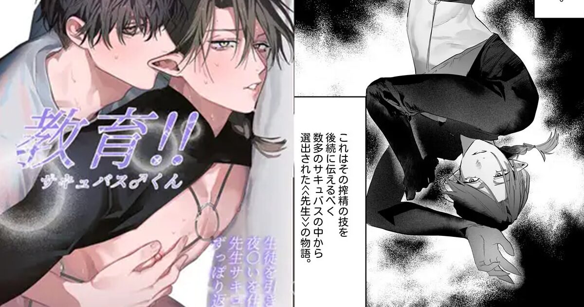 教育!!サキュバス♂くん