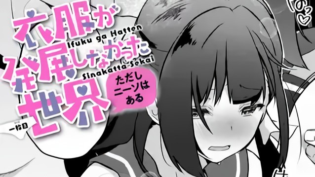 衣服が発展しなかった世界 一枚目 ただしニーソはある